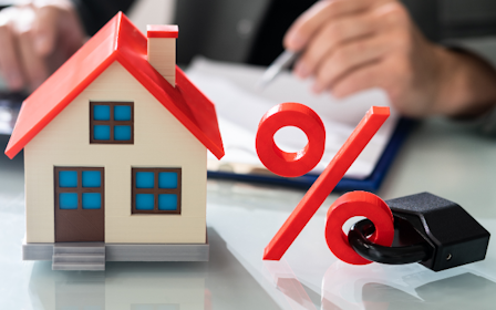 A person building a house.