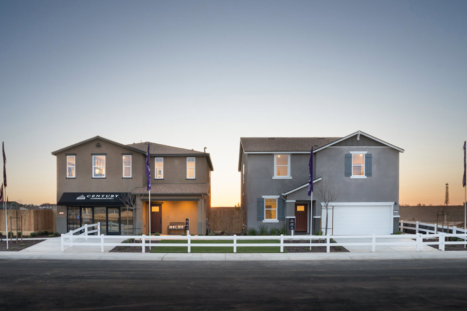 A couple of buildings.