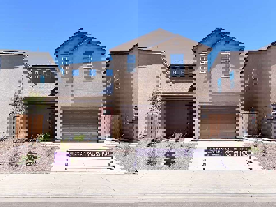 A building with a sign in front of it.