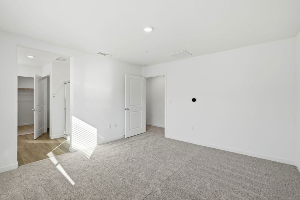 A room with white walls.