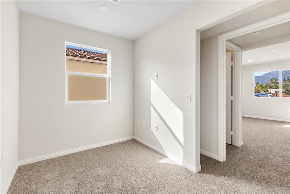 A room with white walls.