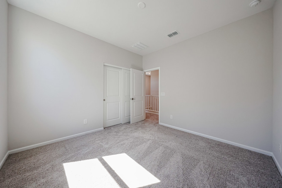 A room with white walls.