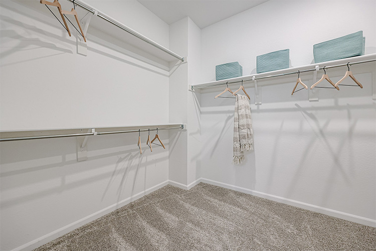 A staircase with a railing.