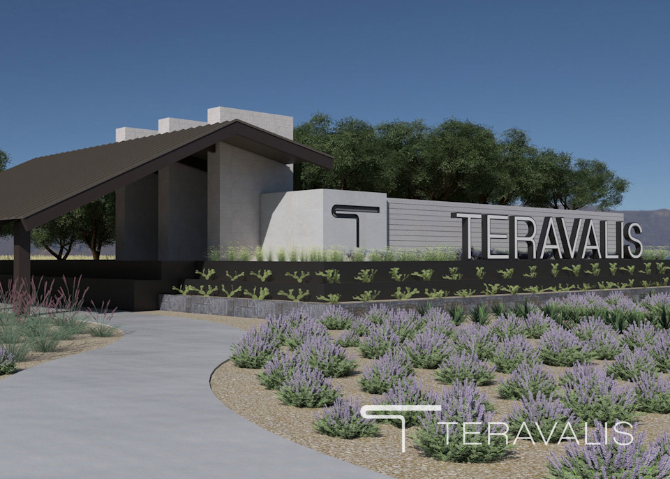 A sign on a building.