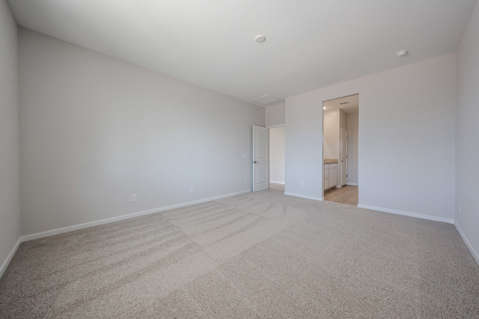 A room with white walls.