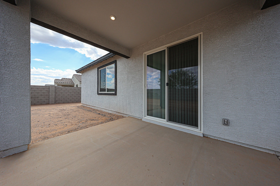 A building with windows.