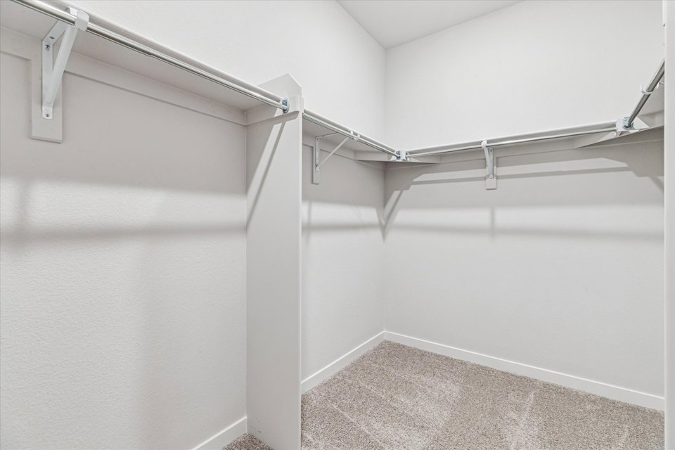 A staircase in a room.