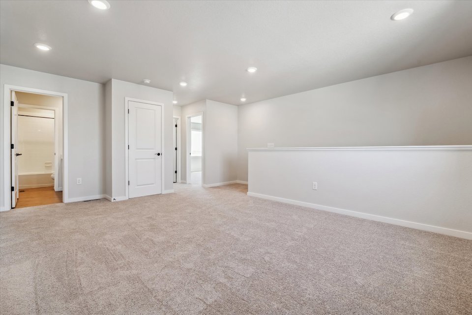 A room with white walls.