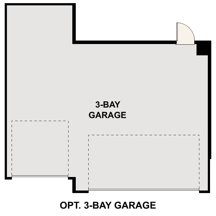 Diagram, shape, rectangle. Ontario Main Level Option
