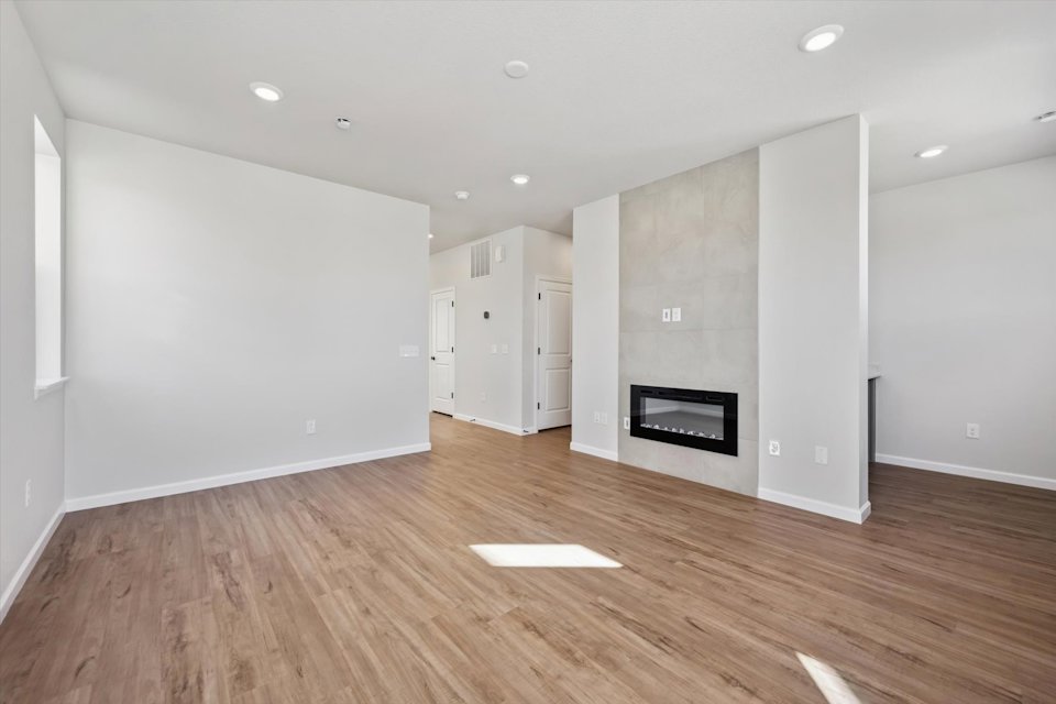 A room with white walls.