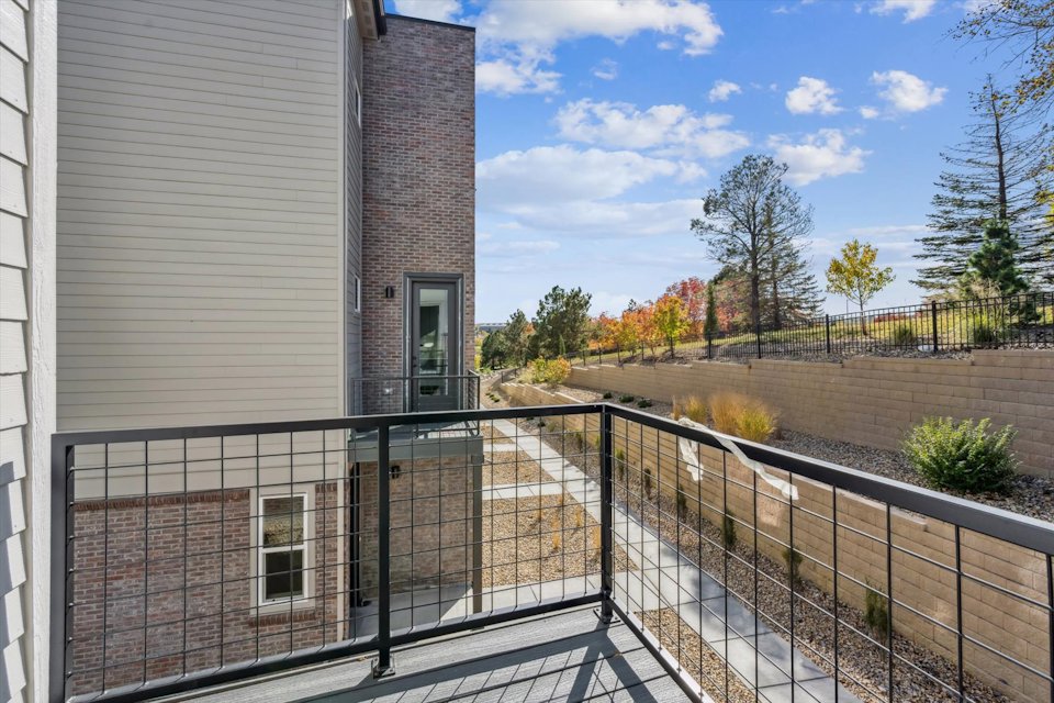 A building with a fence around it.