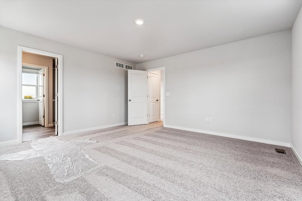 A room with white walls.