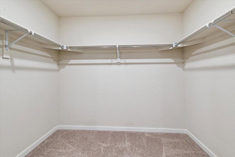 A staircase in a room.