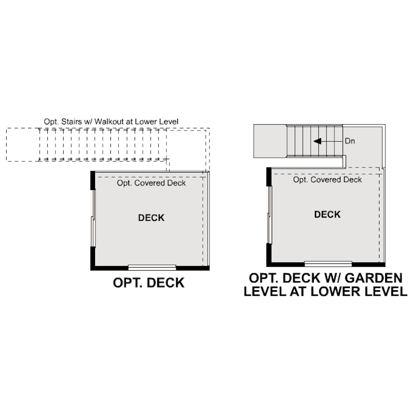 Diagram. Livingston Main Level Options