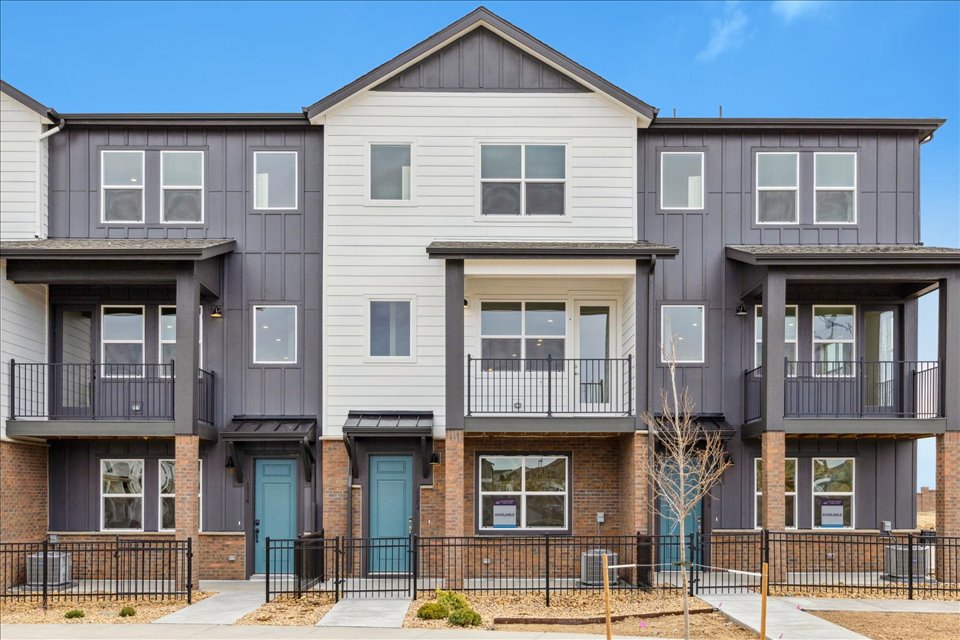 A building with a fence around it.