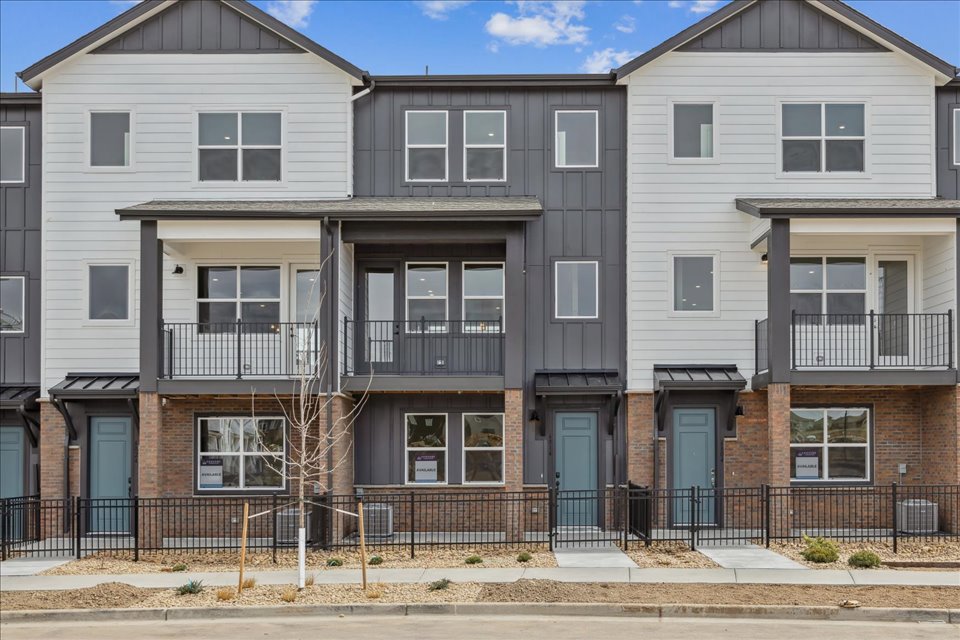 A building with a fence around it.