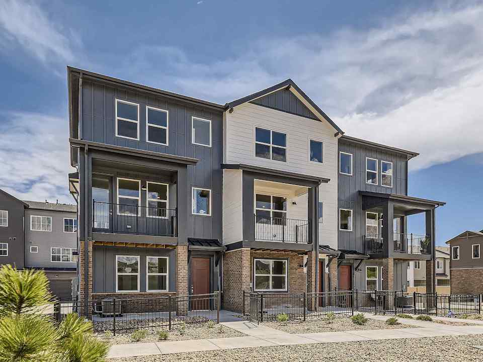 A building with a fence around it.