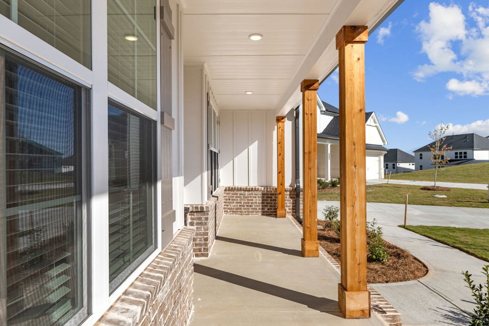 A building with glass walls.
