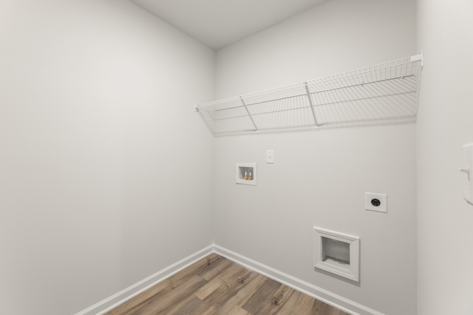 A room with white walls.