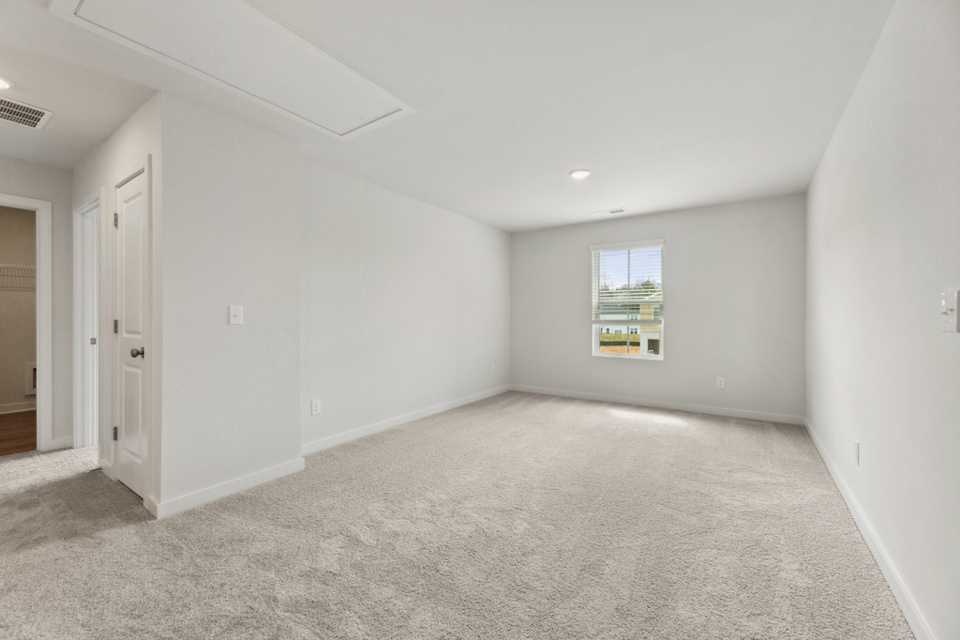 A room with white walls.