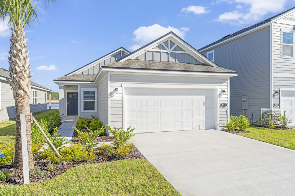 Lot 147 Front Exterior at Camden Woods in Kingsland