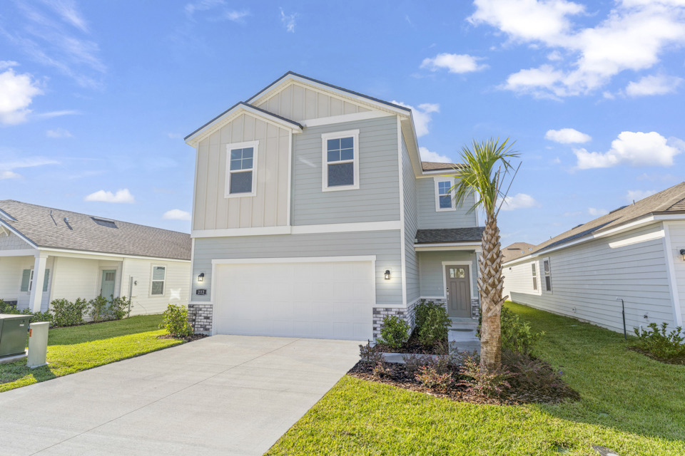 Lot 22 Front Exterior at Camden Woods in Kingsland