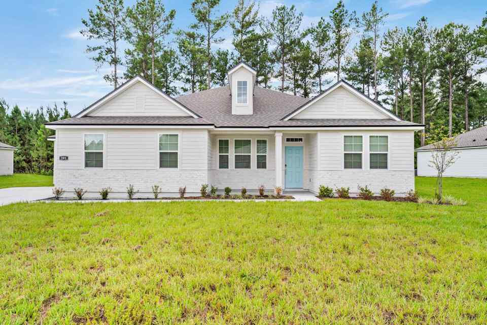 Dogwood Plan Lot 581 Front Exterior at NorthShore in Kingsland