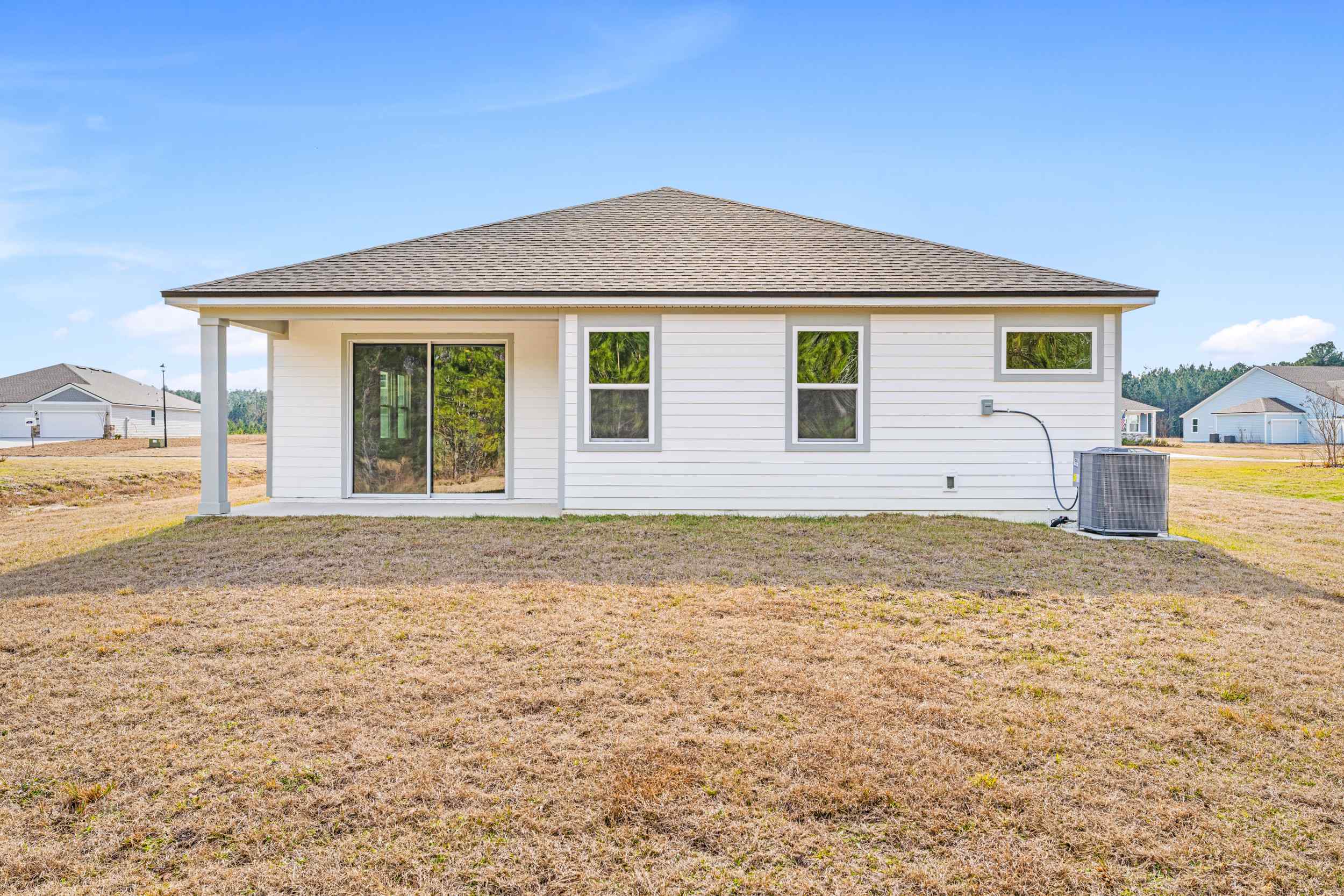 Lot 530 Rear Exterior with Covered Patio at NorthShore
