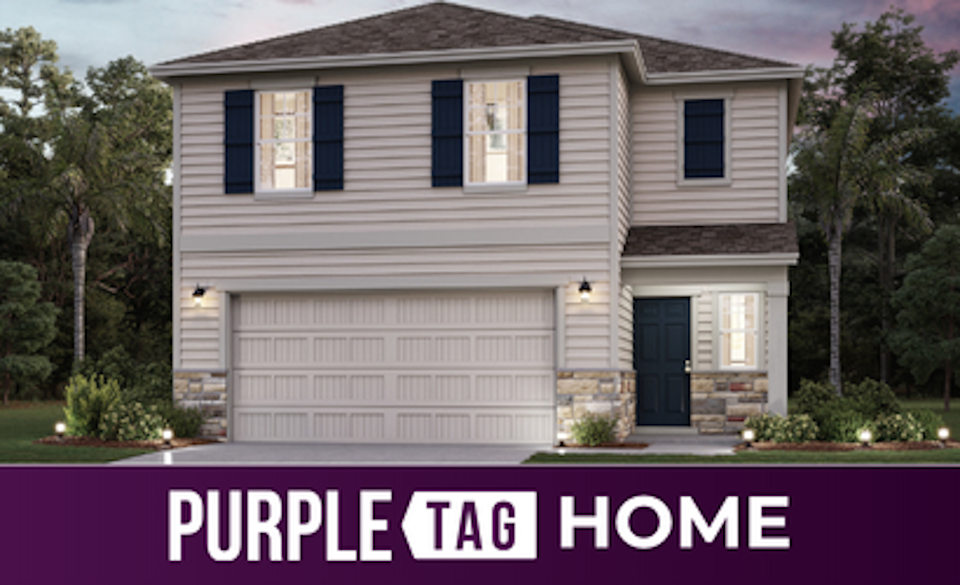 Purple Tag Home Lot 171 at The Landings at Pecan Park