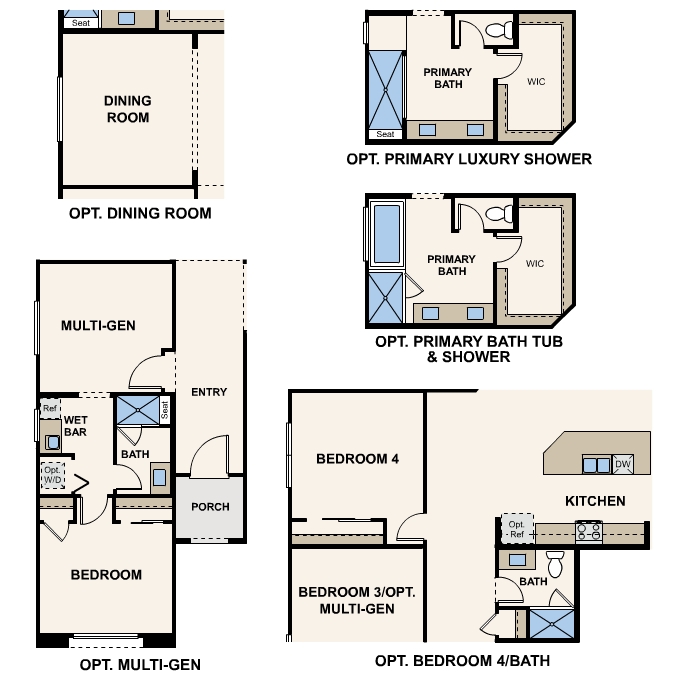 A diagram of a house.