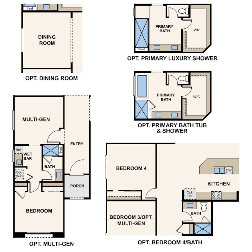 A diagram of a house.