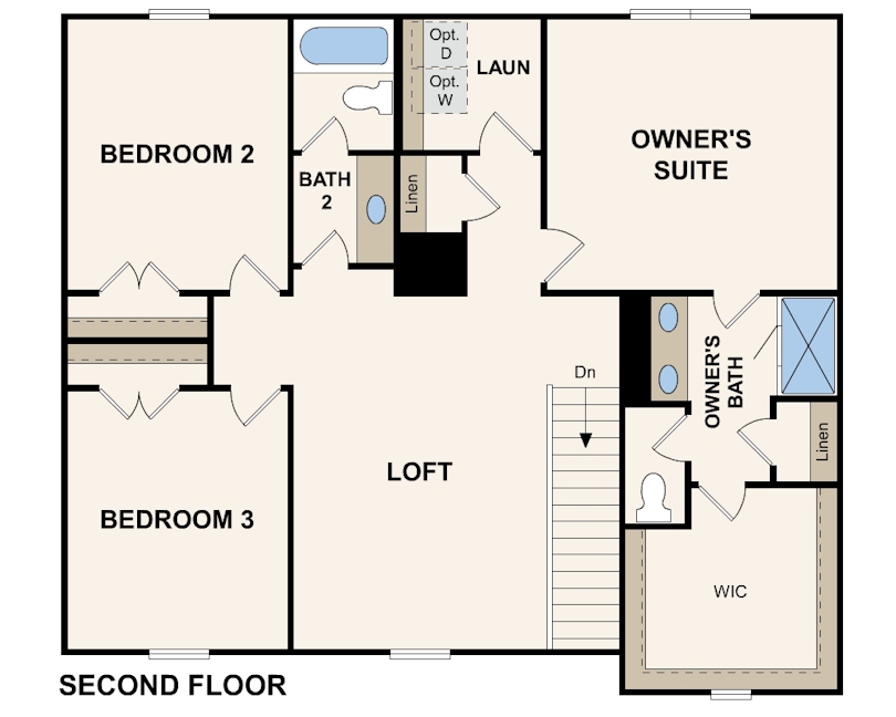 Harding Second Floor