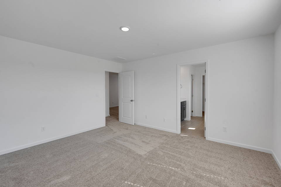 A room with white walls.