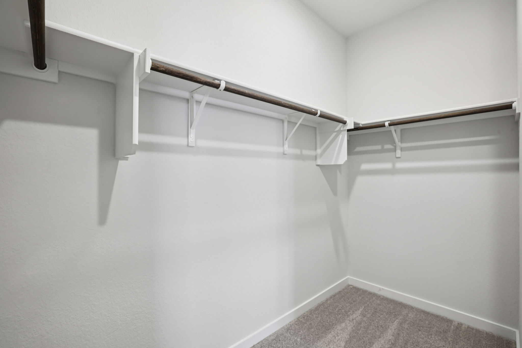 A staircase in a room.