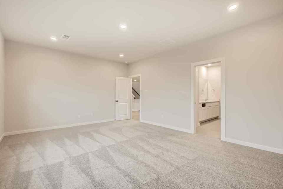 A room with white walls.