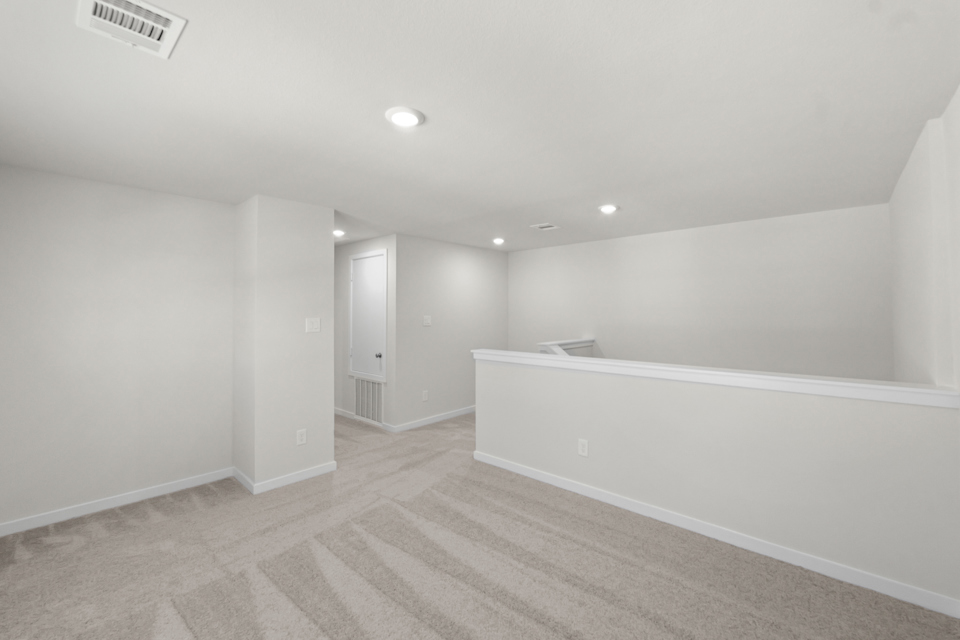 A room with white walls.