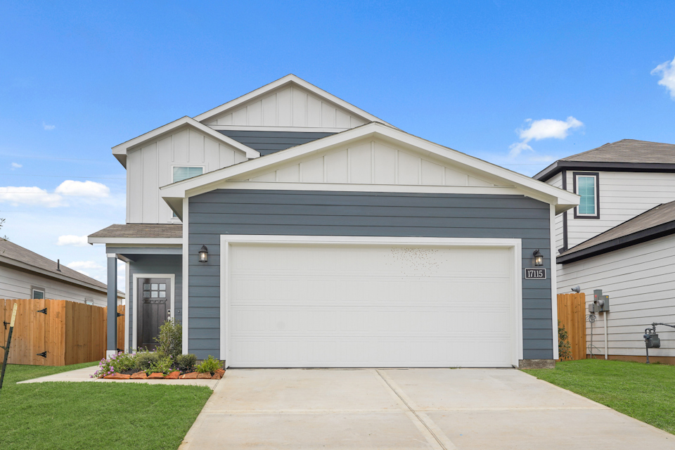 A garage with a garage.