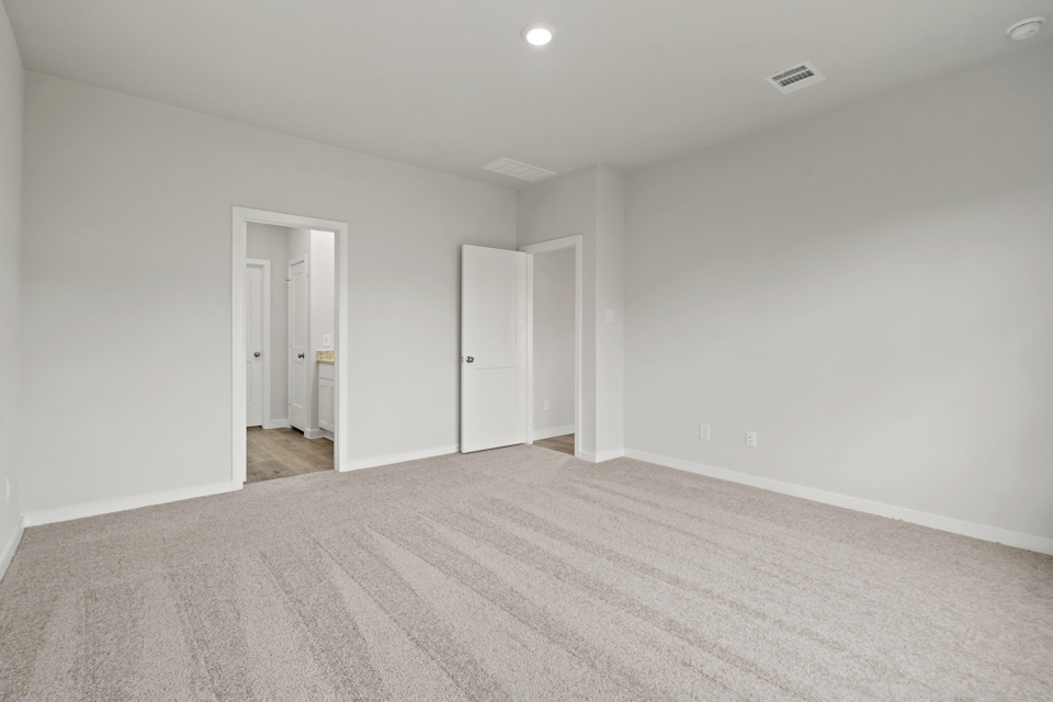 A room with white walls.