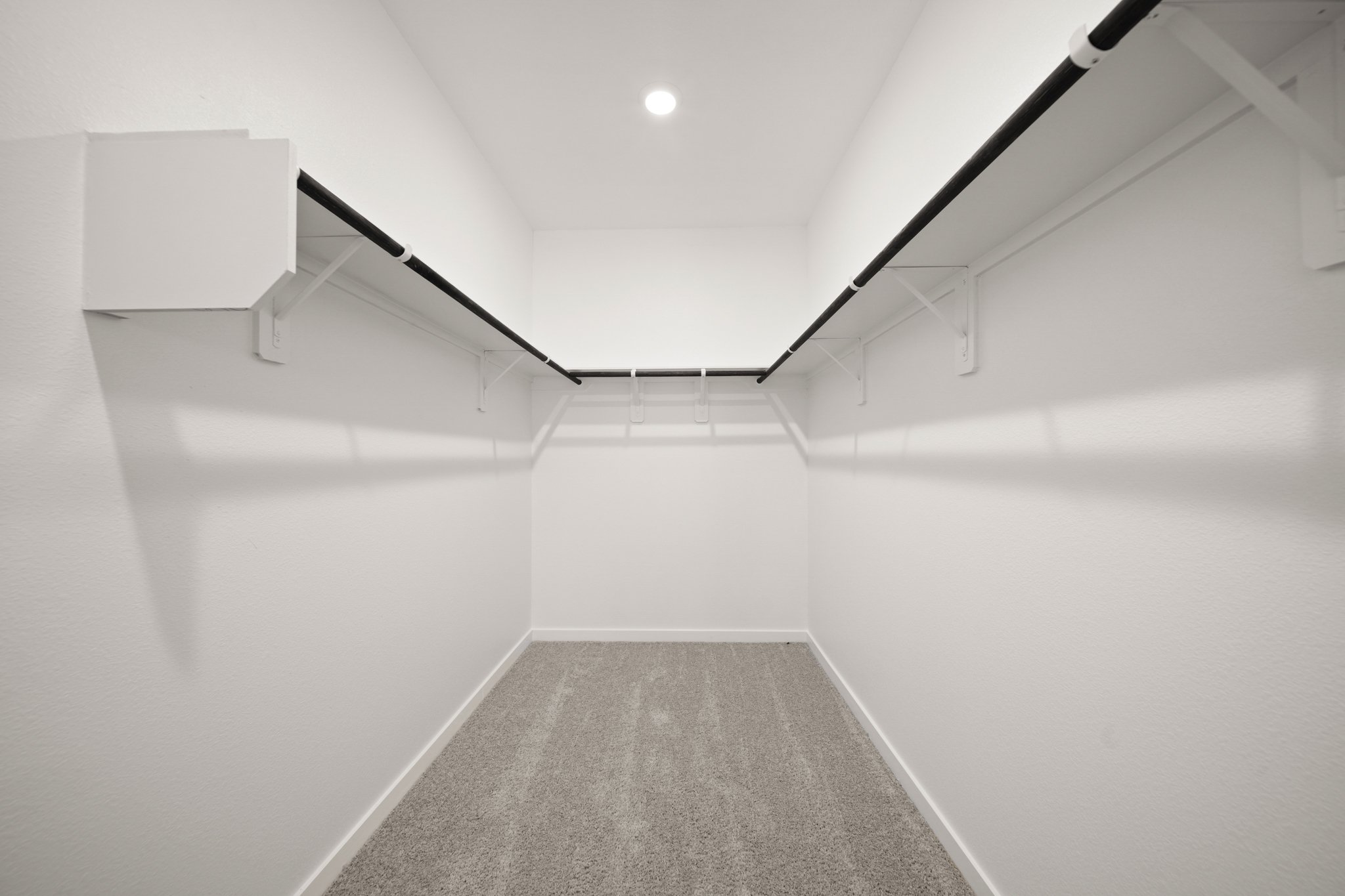 A staircase in a building.