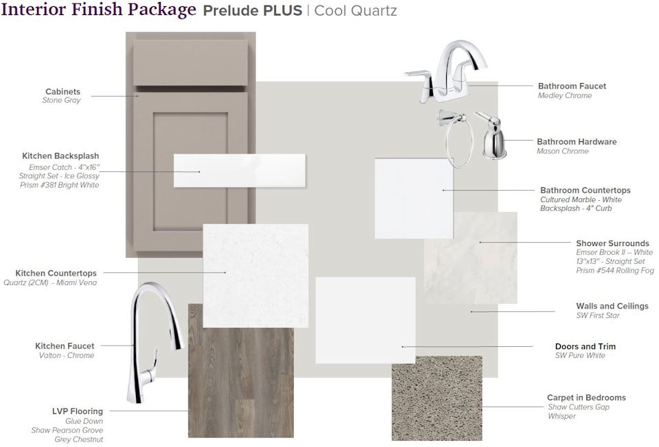 SA Interior Packages Prelude PLUS - Cool - Gray Cab - Quartz Miami Vena