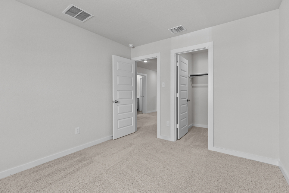 A room with white walls.