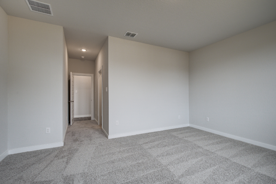 A room with white walls.