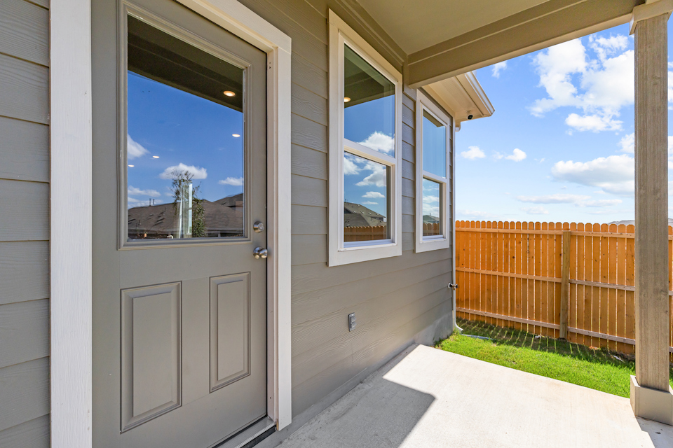 A house with windows.