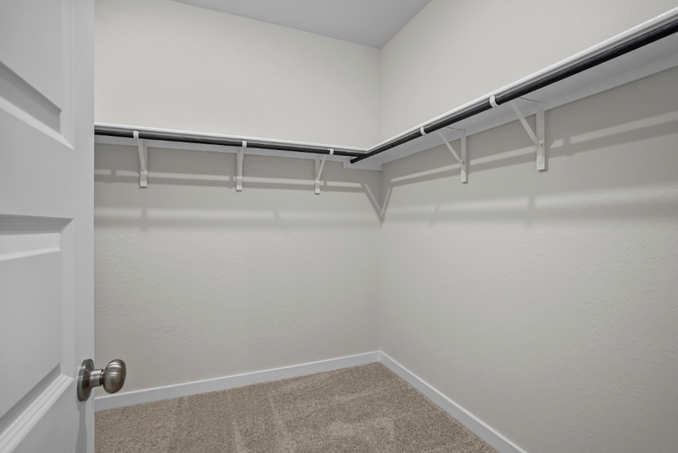 A staircase in a room.