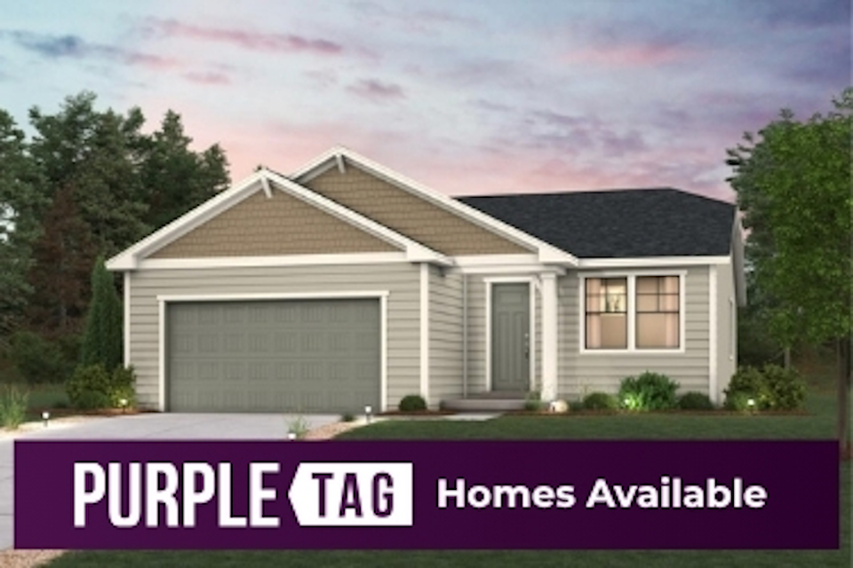 A house with a garage.