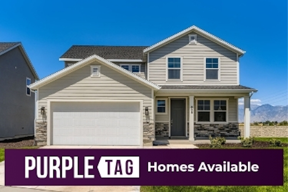 A house with a garage.