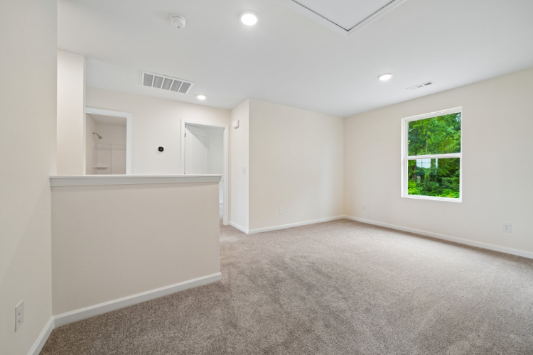 A room with white walls.